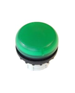 INDICATOR LIGHT, FLUSH, GREEN. M22-L-G
