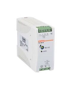 DIN rail switching power supply, single-phase, Input: 100 - 240 VAC / 24VDC, 2.5A/60W