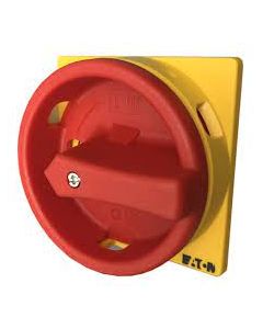 Thumb-grip, black, lockable with padlock, for T0.  SVB-SW-T0